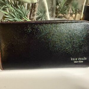 Kate Spade Shimmering Black Clutch